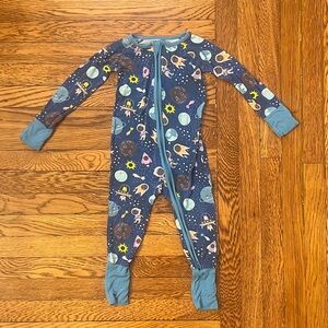 Little Sleepies Cosmic Space Explorer Kids Footie